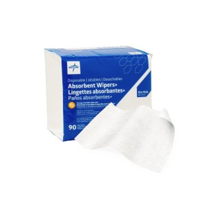 Medline # AWP0500Z - Absorbent Wipers+ Dry Wipes, 12