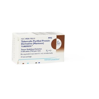  # 49281-0752-21 - TUBERSOL PPD, 5TU, 1ML, 10 TEST, EACH