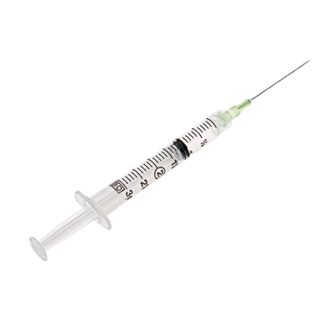 BD  # 309633 - Syringe with Needle Luer-Lok 5 mL 21 Gauge x 1 1/2 Inch Sterile, 400/CS