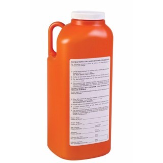 Cardinal Health # U3010-2 - 24-Hour Urine Container Spout Top 3 Liter Reliable Collection And Storage For Diagnostic Accuracy, 500ML, 24/CS