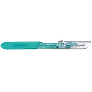 BD  # 372615 - Scalpel Protected Disposable Bard-Parker #15  Sterile Safety Scalpel, 10/BX