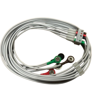 Carefusion # 411200-002 - ECG 5-Lead Wire Set, Multi-Link Compatible