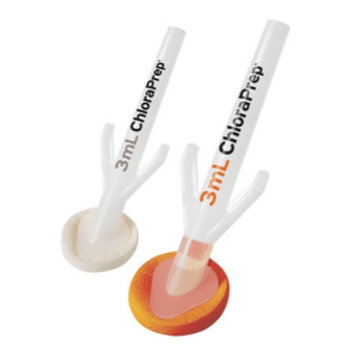 BD  # 930415 - ChloraPrep Hi-Lite Orange Tint Applicator, 3mL, Sterile, Single-Use, 25/BX, 4 BX/CS