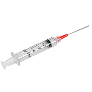 BD  # 305062 - Luer-Lok Syringe with Blunt Fill Needle, 5mL, 18G x 1.5