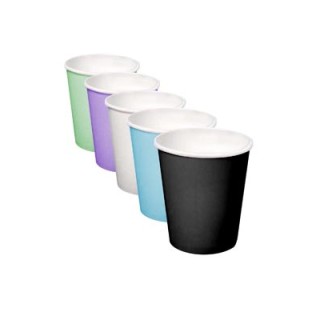Dukal # UBC-6210 - Paper Drinking Cups, 5 oz., Black, 800/