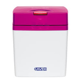 Dukal # AT260 - Alginate Storage Container, Pink, Includes: Powder Scoop & Measuring Cup, 1/