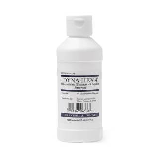 Xttrium Labs # 1061DYN08 - SCRUB, DYNA-HEX 4% SOL 8OZ, 24/CS