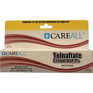 New World Imports # AF1 - CareAll® Tolnaftate Antifungal Cream, 1.0 oz, 24/bx, Compare to Active Ingredient in Tinactin®
