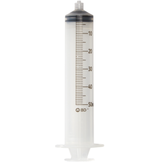 BD  # 309680 - SYRINGE, LL STR 50CC (20/BX 6BX/CS)