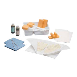 Carefusion # 4420 - Skin Scrub Tray  2 oz Povidone-Iodine Bottle with 3 Sponge Applicators for Preoperative Antiseptic Prep, 20/CS