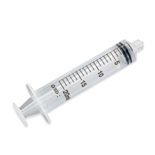 BD  # 303310 - Luer-Lok Syringe Without Needle 20 mL, Sterile, 50/BX