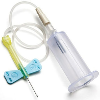 BD  # 368652 - Vacutainer Safety-Lok Blood Collection Winged Set 21G x 3/4