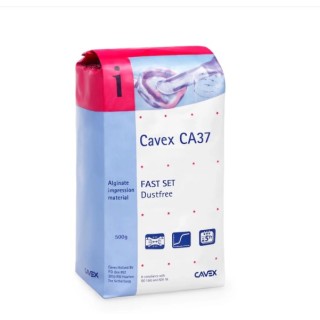 Dukal # AA025 - Cavex CA37 Alginate, Fast Set, Dust-free, 500g bag, 20 bg/