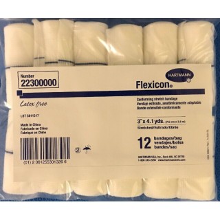 Hartmann # 22300000 - Flexicon Conforming Stretch Bandage, 3