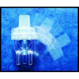 Carefusion # 002435 - AirLife Misty Nebulizer with 22mm ID/OD Adapter for Effective Aerosol Therapy, EACH