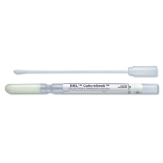BD  # 220093 - CultureSwab Amies Liquid Specimen Collection and Transport System, Rayon Single Swab, Sterile, 50/PK (Temp Sensitive; Non-Returnable) (Continental US Only)