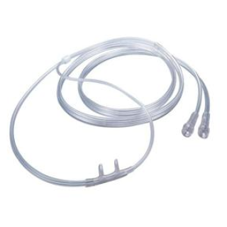 Carefusion # 002704 - Dual Lumen Nasal Cannula, Adult, 4-Inch Tubing,  25/CA