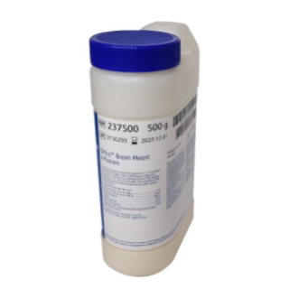 BD  # 211057 - Brain Heart Infusion Agar with Supplements  Enriched Medium for Fastidious Microorganisms