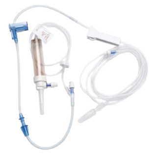 Carefusion # 10013361 - Non-Vented Infusion Set with Needle-Free Valve Bag Access Port and Check Valve, 20/CS