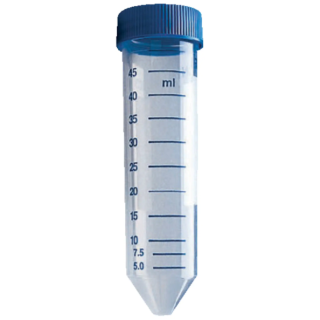 BD  # 352098 - Falcon 50 mL Conical Centrifuge Tubes, Polypropylene with Blue Screw Cap, 500/CA