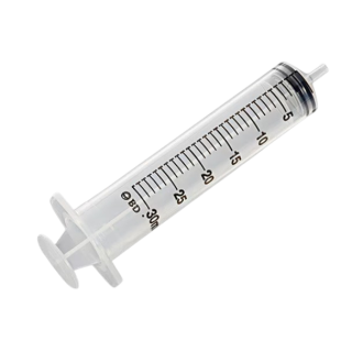 BD  # 302833 - Syringe Only Slip Tip 30cc  Sterile, Single-Use Large-Volume Syringe Without Needle, 56/BX, 4 BX/CA