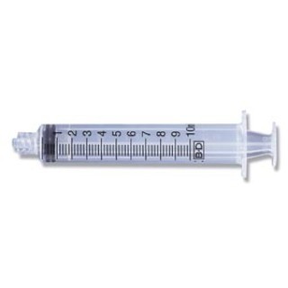 BD  # 301029 - Syringe 10cc Luer-Lok Tip, Sterile, Single-Use