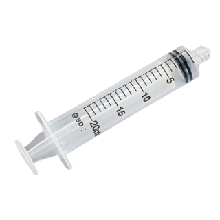 BD  # 302830 - Syringe 20cc Luer Lock Without Needle  Sterile, Single-Use, High-Precision Medical Syringe, 48/BX, 4 BX/CA