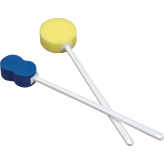 Deroyal # HY1001-CT - Contoured Bath Sponge with Long Handle for Easy Reach, EACH