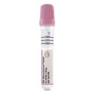 BD  # 363706 - Tube Blood Collection Microtainer MAP K2EDTA 50/Bx, 4 BX/CA
