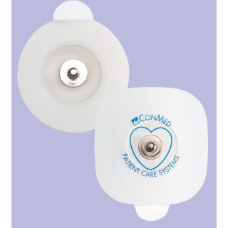 Con-Med # 2700-030 - Cleartrace ECG Monitoring Electrode with Snap Connector, Conductive Adhesive Gel, Tape Backing, Adult, Radiolucent,20/CS