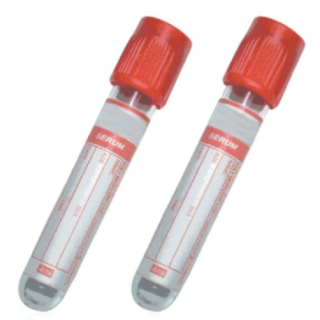 BD  # 367895 - Vacutainer Silica Clot Activator Red Top Blood Collection Tube 10 mL 16 x 100 mm