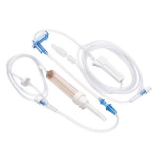 Carefusion # 2422-0007 - Preassembled IV Administration Set with Tubing  Sterile, Latex-Free, 20 Drops/mL Drip Rate, 20/CS