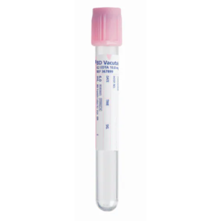 BD  # 367839 - Vacutainer Plastic K2EDTA Blood Collection Tube 4 mL Lavender Hemogard Closure for Hematology Testing, 1000 / CASE