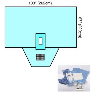 Cardinal Health # 29470 - Tiburon Cystoscopy Pack  Comprehensive Sterile Solution for Urological Procedures 10/CS