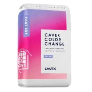 Dukal # AA323 - Cavex ColorChange Alginate, Fast Set, Dust-free, 500g bag, 20 bg/