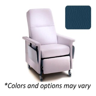 Champion Manufacturing # 596T45-F7 - 59 Series Medical Recliner Powder Coated Steel Frame 300lb Man ClnlBl Ea
