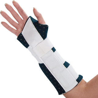 Deroyal # 504001 - 12-Inch Cool Blue Wrist and Forearm Splint, EACH