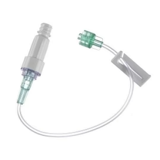 B Braun # 352895 - IV Administration Set, Standard Bore Extension Set with Female Luer Lock Connector & Two Needle-Free Access Ports - Reliable and Flexible Solution for Safe Fluid Delivery, 50/CS (Rx)