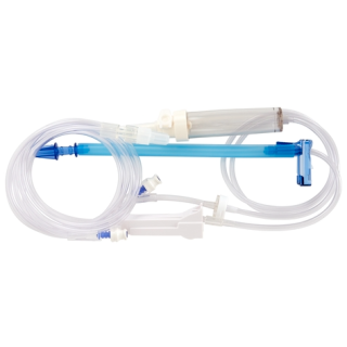 BD  # 2426-0007 - IV Infusion Set Needle-Free 20 Drop per mL with 3 Needle-Free Valves M-Luer, 20/CA