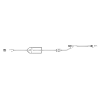 BD  # 20027E - Extension Set with 0.2 Micron Low Protein Binding Filter, SmartSite Needle-Free Valve, 18 Inch Length, 5 mL Priming Volume, 100/CS (Continental US Only)