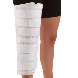 Deroyal # 7091-58 - 28-Inch Adjustable Knee Immobilizer with Tri-Panel Design  Enhanced Support for Recovery, EACH