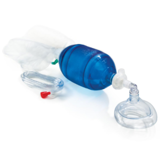 Carefusion # 2K8038 - Infant Resuscitator with PEEP Valve and Mask  Disposable Self-Inflating Bag with 40