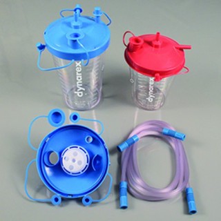 Dynarex # 4671 - Suction Canister Dynarex 1200 mL Pour Lid (30/CS)