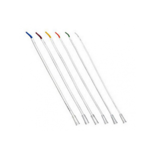 Teleflex # 221800160 - Siliconized Tiemann Intermittent Catheter, 16 FR, 50/BOX