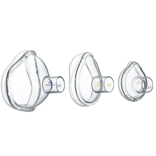 Carefusion # 108-2716 - LiteTouch Mask, Large Size, Soft-Seal Pediatric/Adult Aerosol Mask for Inhalation Therapy, 10/CS