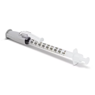 BD  # 305945 - SafetyGlide TB Syr-Needle 1cc 27x1/2 100/BX