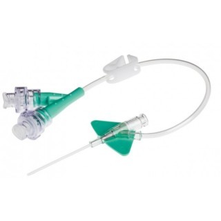 BD  # 383540 - BD Nexiva Closed IV Catheter System Dual Port, 18 G x 1.75 in. (1.3 mm x 45 mm), Green, 20/Box 80/CASE