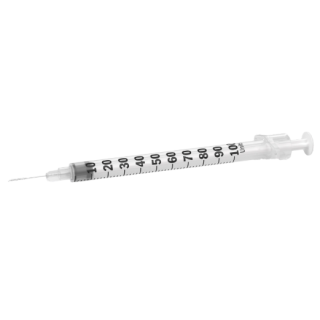 BD  # 328411 - Syringe 1cc 30gx1/2