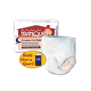 Principle Business Ent. # 2117 - Underwear, X-Large Overnight DAU, 48