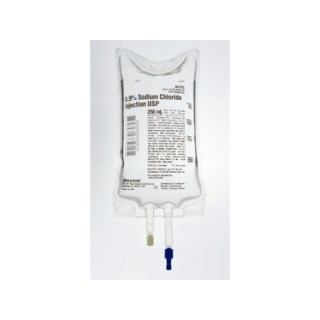 Baxter # 2B1322Q - Solution 0.9% Sodium Chloride 250mL 250ml/Bg, 36 EA/CA
